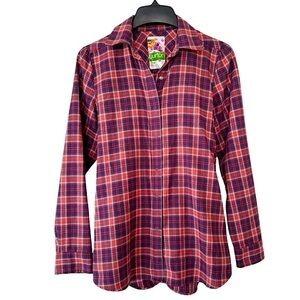 Burton Dry Ride Plaid Button Down Shirt